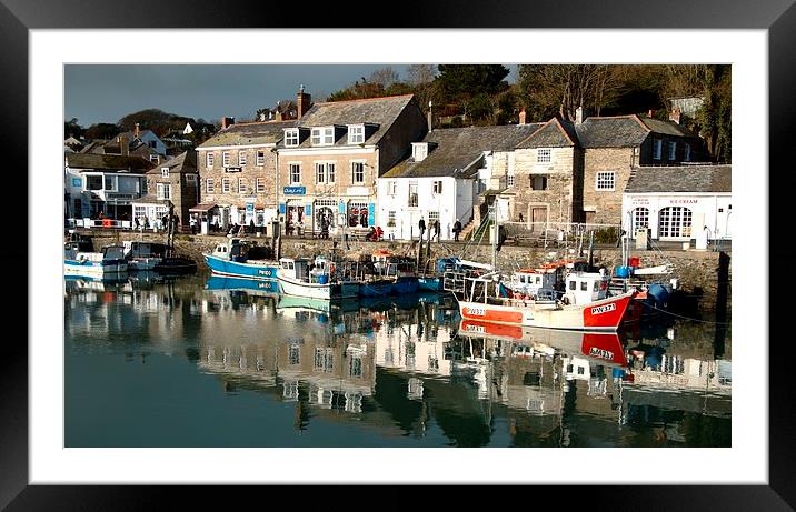 Padstow Harbour Framed Mounted Print by Samantha Higgs