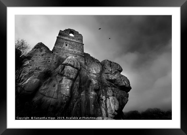 Roche Rock Cornwall Framed Mounted Print by Samantha Higgs