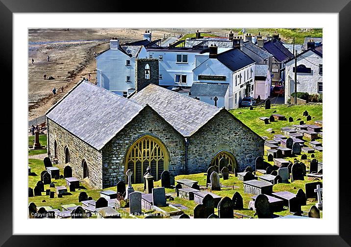St Hywyn's Church Framed Mounted Print by Sean Wareing