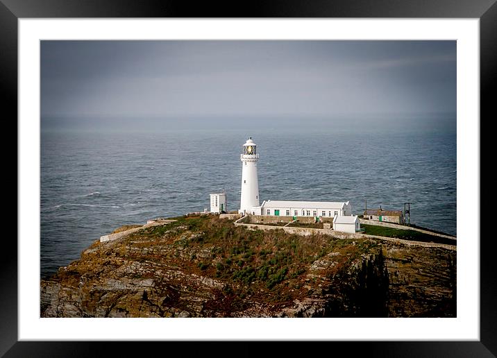 South Stack II Framed Mounted Print by Sean Wareing