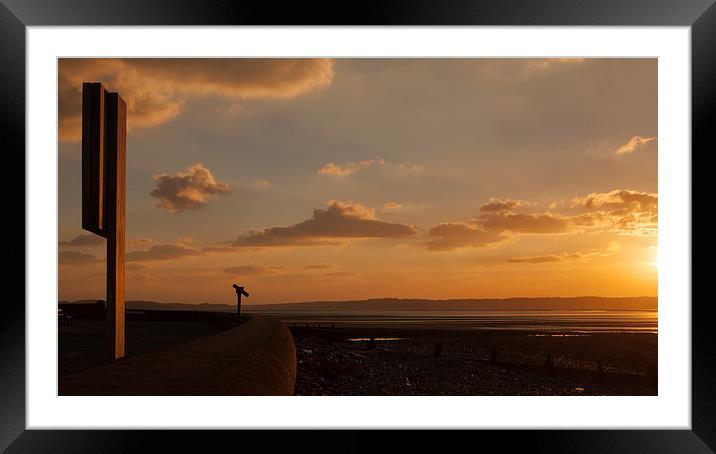 Golden Hour Framed Mounted Print by Sean Wareing