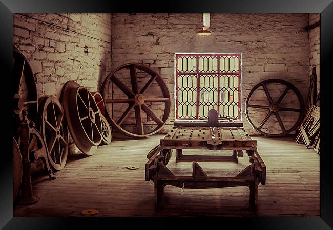  The Wheel House Framed Print by Sean Wareing