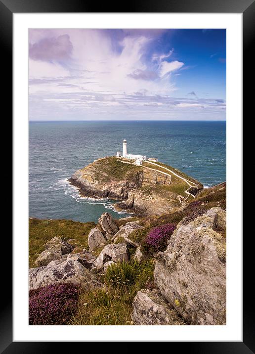  South Stack Framed Mounted Print by Sean Wareing