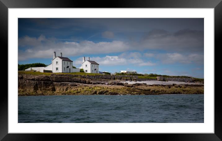 Penmon Point (Colour) Framed Mounted Print by Sean Wareing