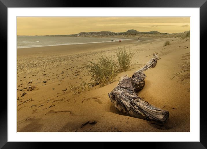 Morfa Conwy Beach Framed Mounted Print by Sean Wareing