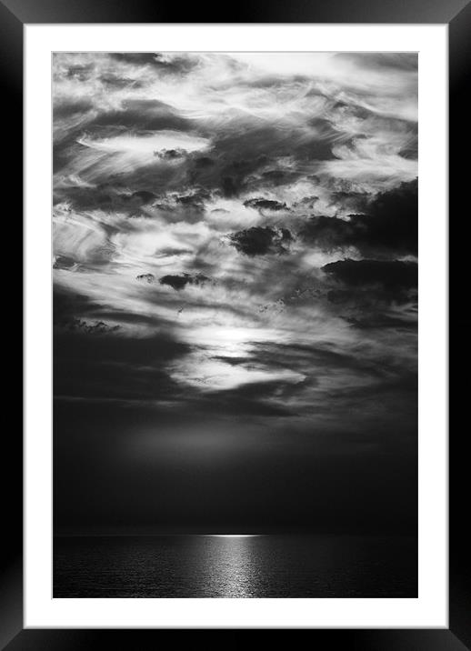 Moody dusk Framed Mounted Print by Sean Wareing