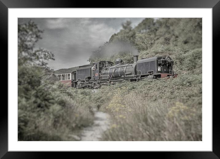 Welsh Steam Framed Mounted Print by Sean Wareing