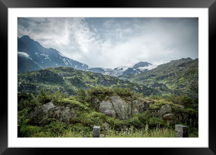 The Swiss Alps #2 Framed Mounted Print by Sean Wareing