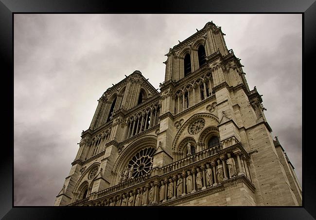 Notre Dame - Paris Framed Print by Berit Ipsen