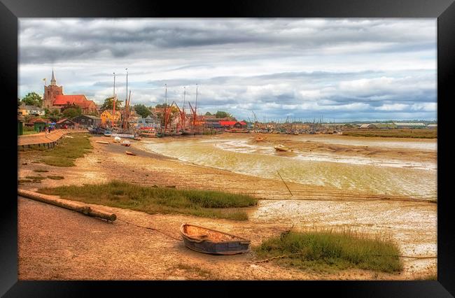 Maldon from the Promenade Framed Print by peter tachauer