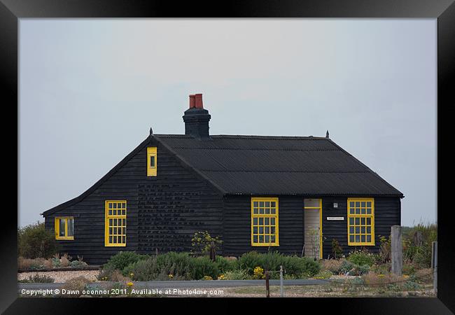 Prospect Cottage, Derek Jarmen Framed Print by Dawn O'Connor