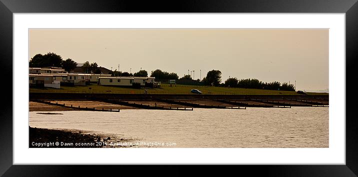 All Hallows, Kent Framed Mounted Print by Dawn O'Connor