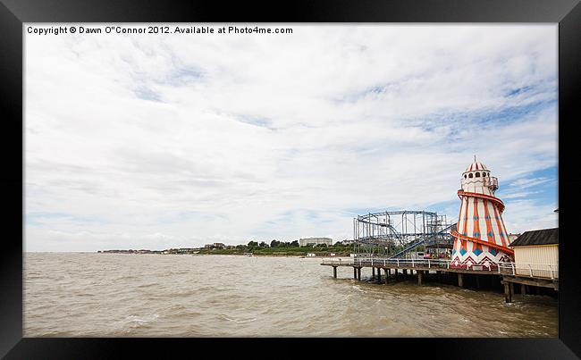 Clacton-on-Sea Framed Print by Dawn O'Connor