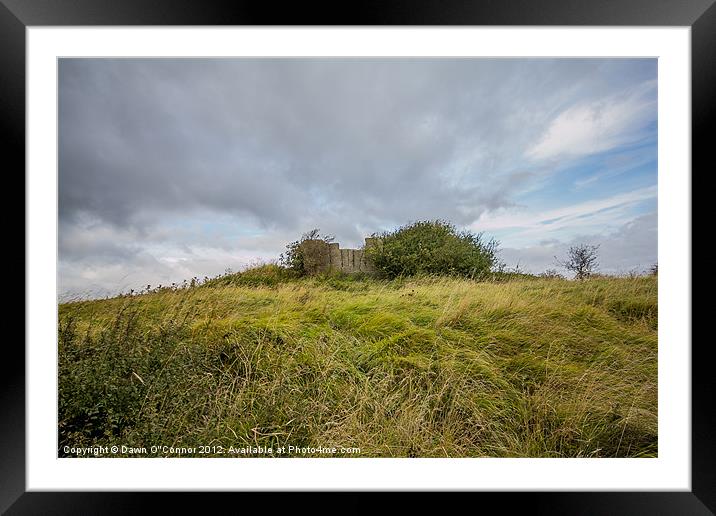 Dover Lookout Post Framed Mounted Print by Dawn O'Connor