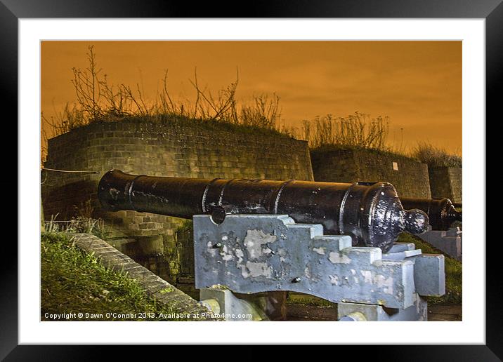 Fort Amherst Framed Mounted Print by Dawn O'Connor