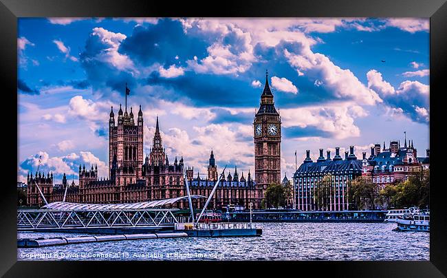 Westminster London Framed Print by Dawn O'Connor