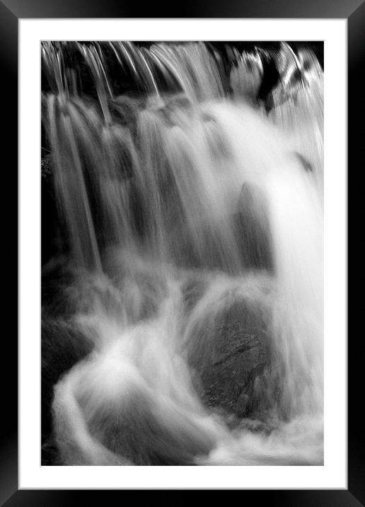 Wild water Framed Mounted Print by Graham Piper