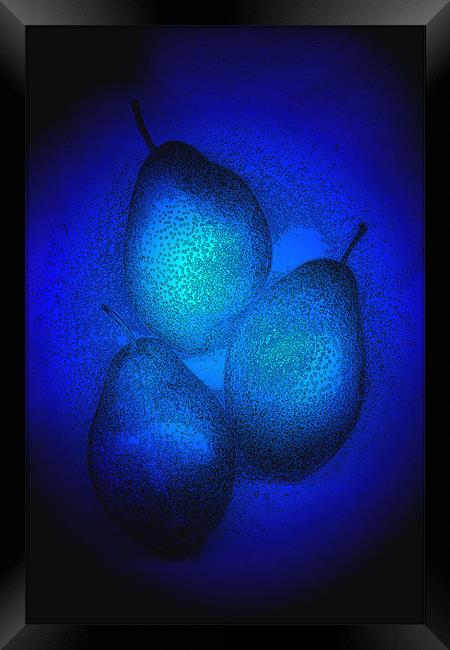 Plasma pears Framed Print by Graham Piper