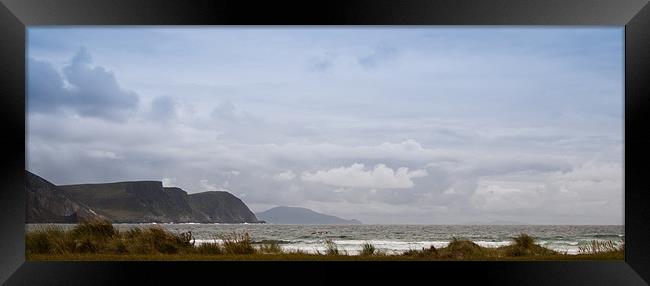 Atlantic View Framed Print by Declan Howard