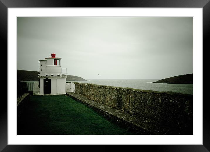 Charles Fort Lighthouse Framed Mounted Print by Declan Howard