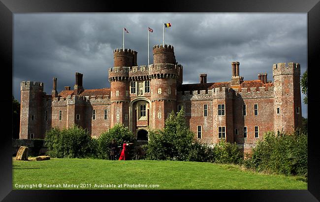 Hurstmonceux Castle Framed Print by Hannah Morley