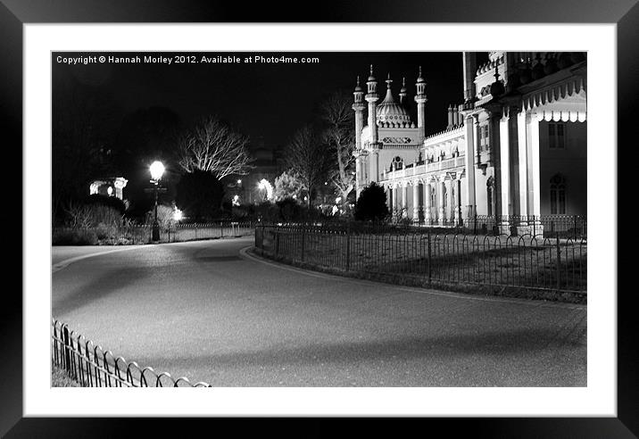 The Royal Pavilion Framed Mounted Print by Hannah Morley