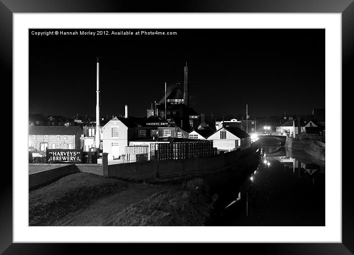 Harveys Brewery Lewes Framed Mounted Print by Hannah Morley