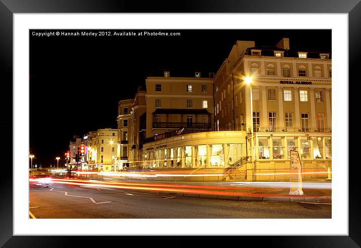 Royal Albion Hotel, Brighton Framed Mounted Print by Hannah Morley