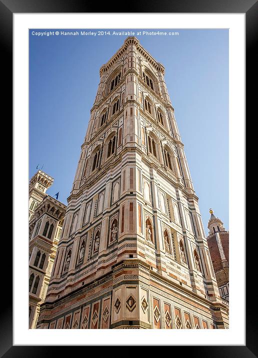  Florence Cathedral Framed Mounted Print by Hannah Morley