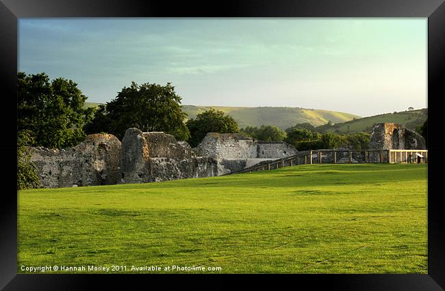 Lewes Priory Ruins Framed Print by Hannah Morley