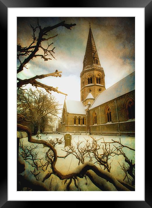 St Barnabas Framed Mounted Print by Chris Manfield