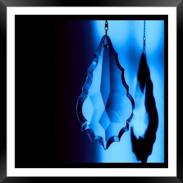 Crystal Blue Framed Mounted Print by Chris Manfield