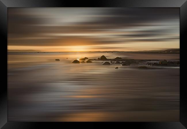 Scottish sunset Framed Print by Sam Smith