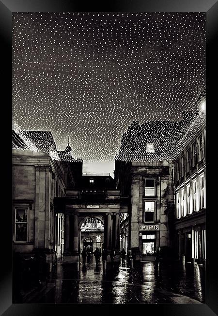 Glasgow Royal Exchange Square Framed Print by Sam Smith