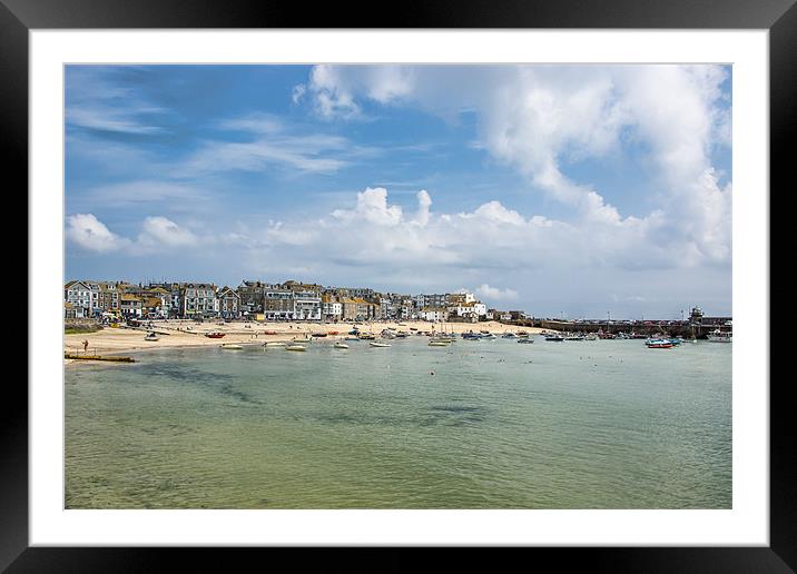 At the seaside Framed Mounted Print by Sam Smith