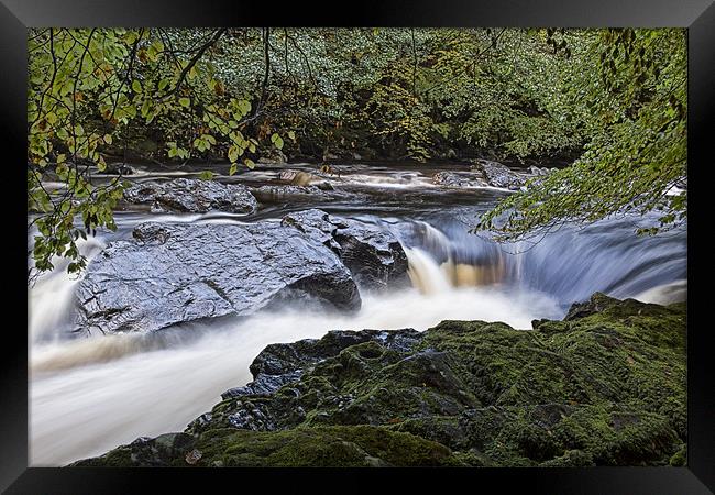 Fast Flowing Framed Print by Sam Smith