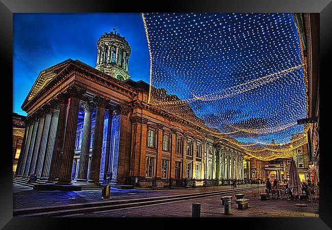 Royal Exchange Framed Print by Sam Smith