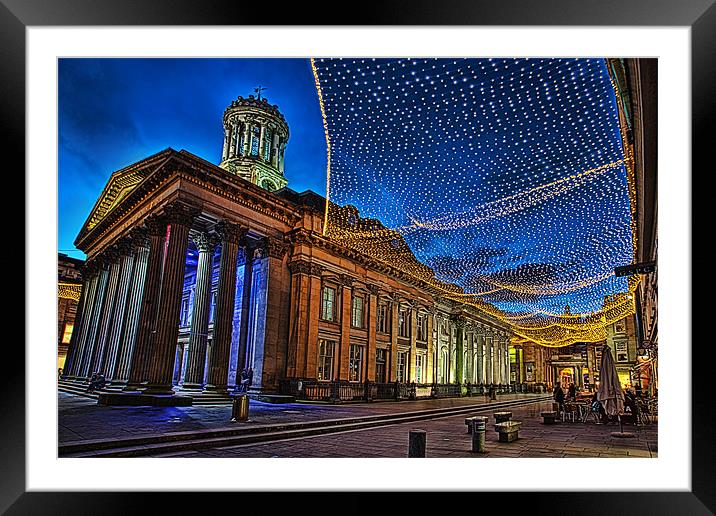 Royal Exchange Framed Mounted Print by Sam Smith