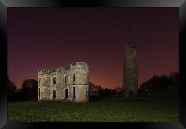 Eglinton Castle Framed Print by Sam Smith