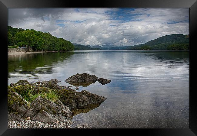 Coniston Water Framed Print by Sam Smith