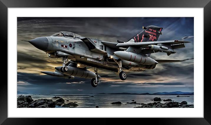Tornado GR4 Framed Mounted Print by Sam Smith