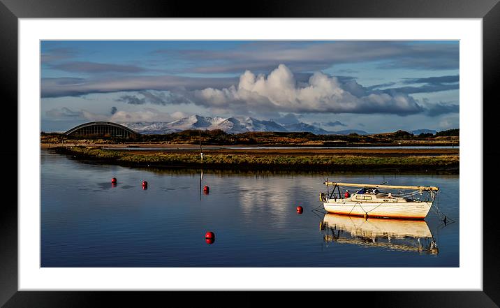 Arran from Irvine Framed Mounted Print by Sam Smith