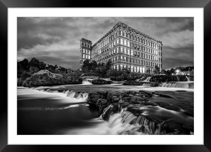 Paisley Mill Framed Mounted Print by Sam Smith