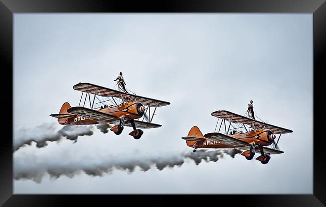 Wing Walkers Framed Print by Sam Smith