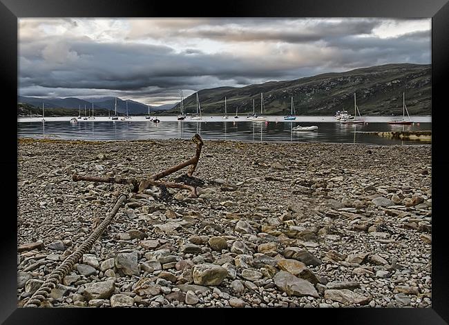 Ullapool shores Framed Print by Sam Smith