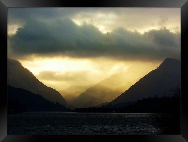 Moody Morning Framed Print by Ian Tomkinson