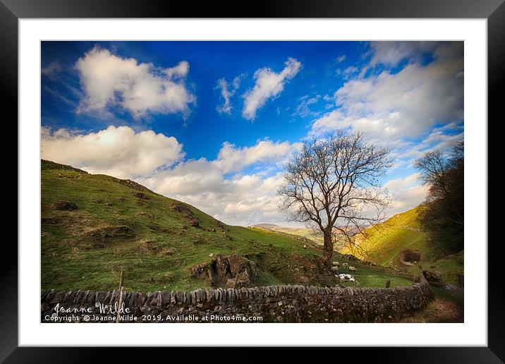 Cave Dale Framed Mounted Print by Joanne Wilde