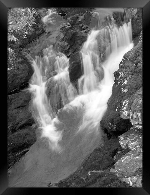 Rogie Falls Framed Print by james sanderson