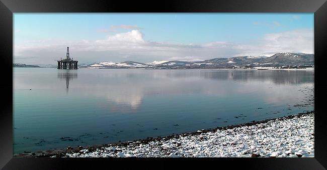 Winter Firth Framed Print by james sanderson