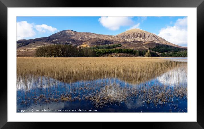 The Hairy Loch Framed Mounted Print by colin ashworth